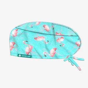 Gorro de Quirófano Pelo Largo Projecte Emma (Flamingos)