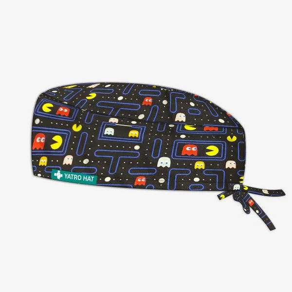 Gorro de Quirófano Pelo Corto (PAC-MAN)