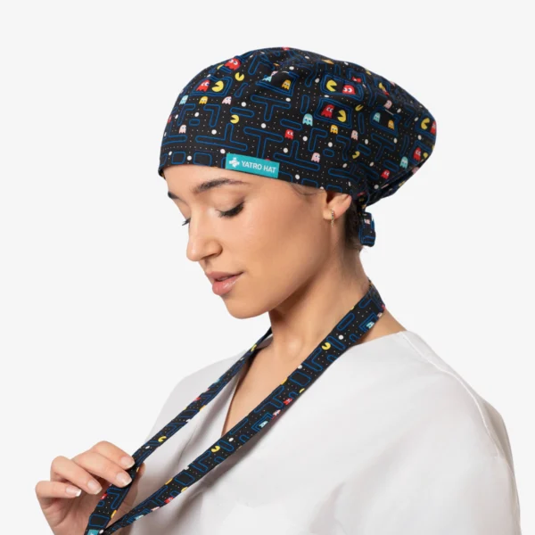 Gorro de Quirófano Pelo Largo (PAC-MAN) - Imagen 2