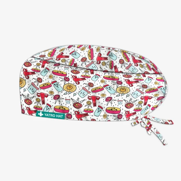 Gorro Quirúrgico In Vitro Pelo Largo