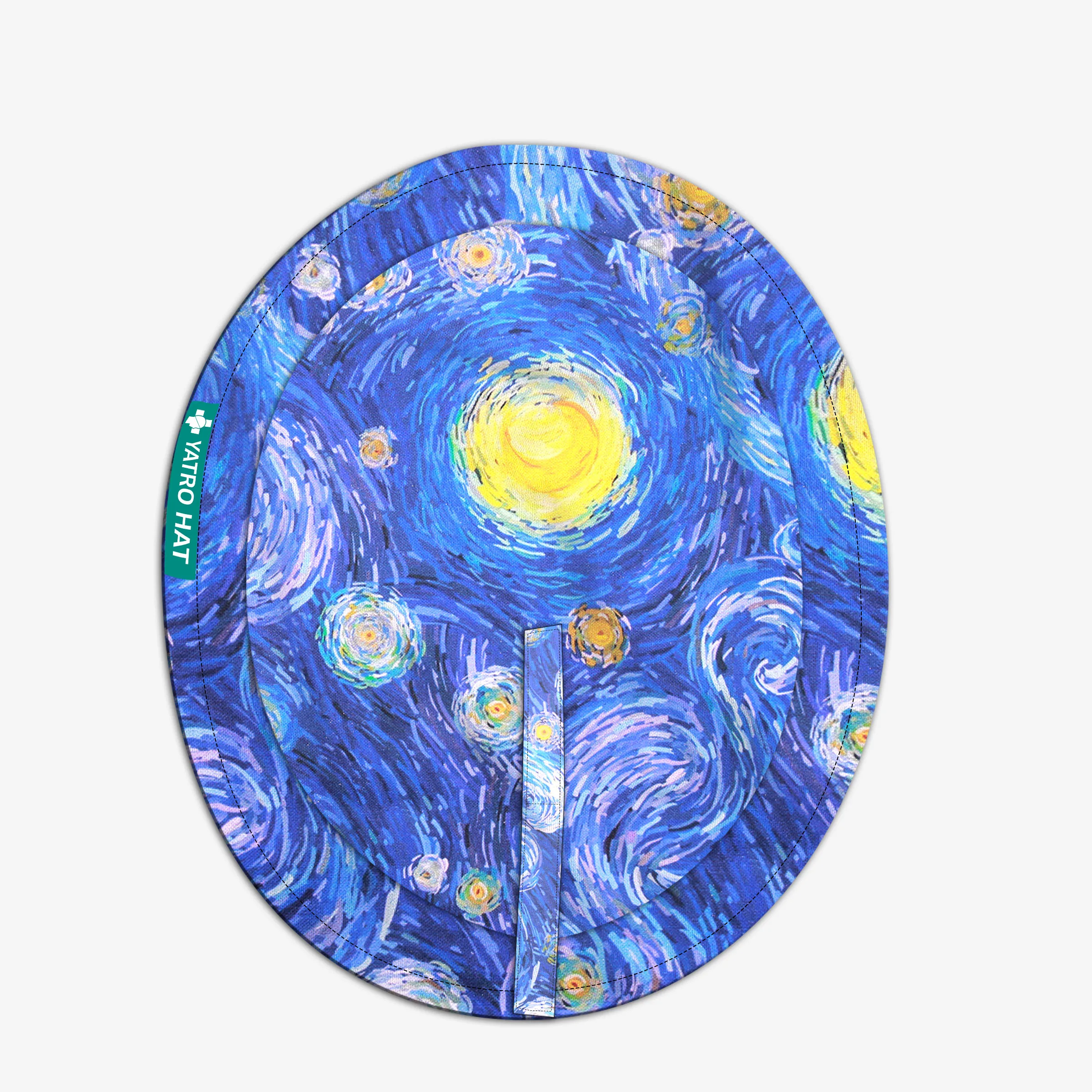 Gorro de Quirófano Pelo Largo (Noche Estrellada) - Imagen 3