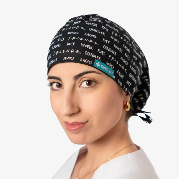 Gorro de Quirófano Pelo Largo (Friends) - Imagen 2