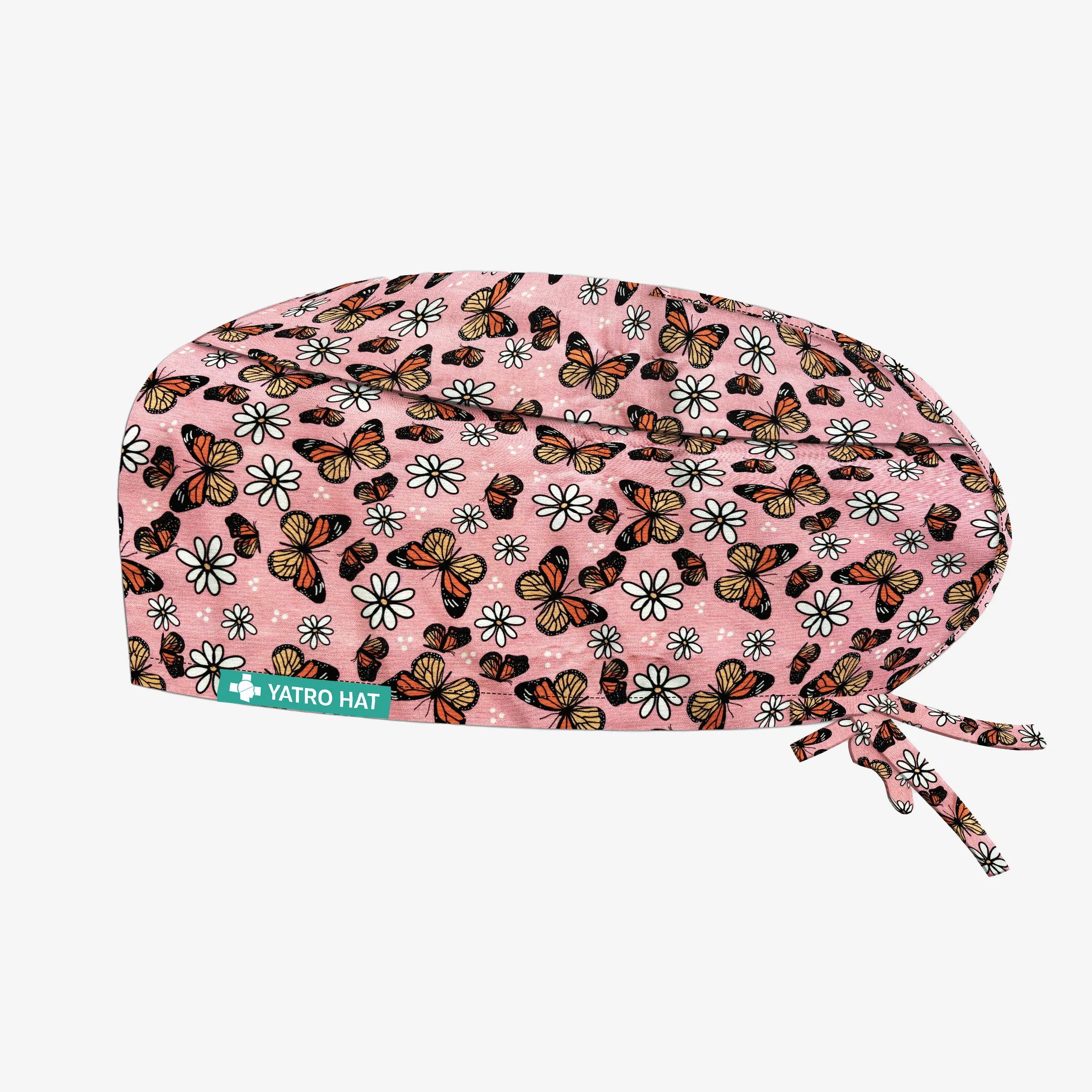 Gorro Quirúrgico Mariposas Pelo Largo