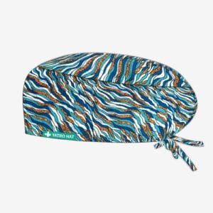 Gorro Quirúrgico Aqua Pelo Largo