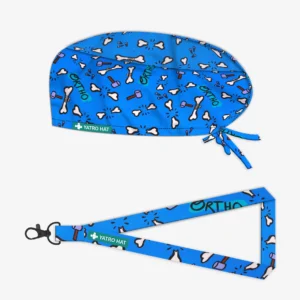 Gorro Quirúrgico y Lanyard Trauma Pelo Largo