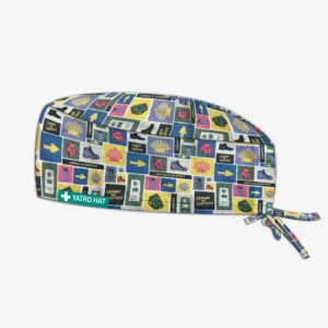 Gorros de Quirófano Pelo Corto (Camino de Santiago)