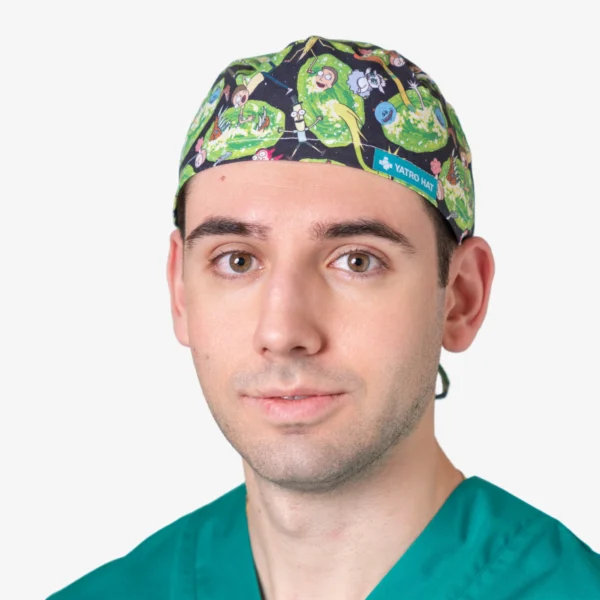 Gorro de Quirófano Pelo Corto (Rick y Morty) - Imagen 2