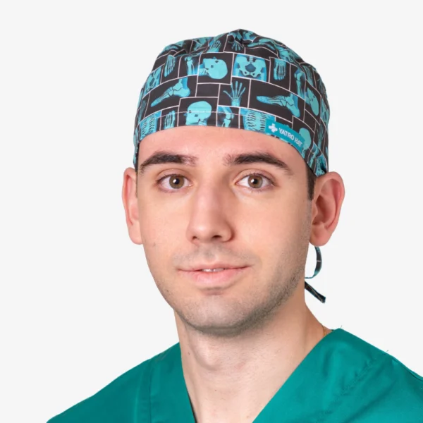 Gorro de Quirófano Pelo Corto (X-Ray) - Imagen 2