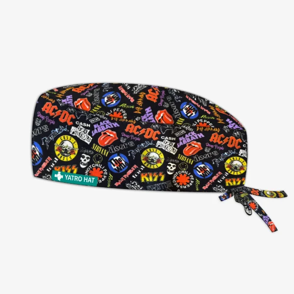 Gorro de Quirófano Pelo Corto (Rock)