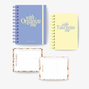 Pack Agenda Escolar (2025/26) + Libreta + Planners